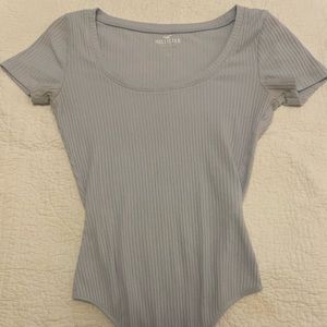 Baby blue hollister body suit